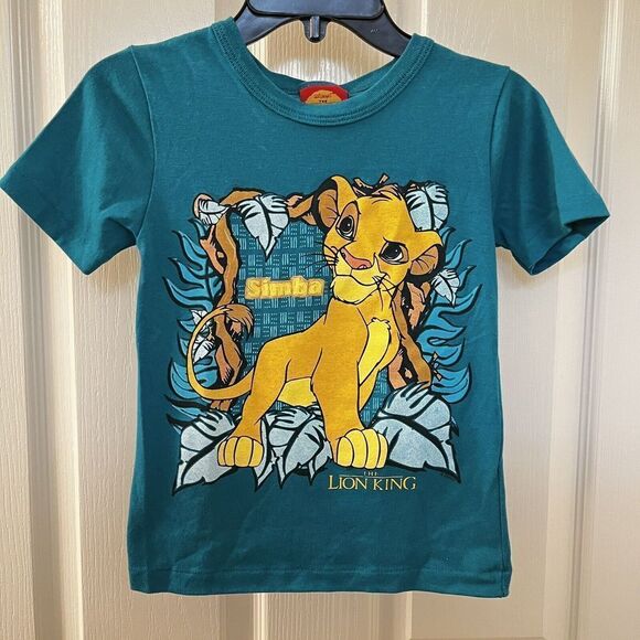 Vintage Disney The Lion King Simba Graphic T-Shirt Single Stitch USA Kids Size 7 - Picture 8 of 12